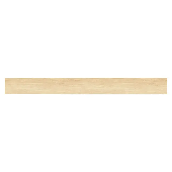Cenefa decorativa Efecto Madera - 3 pzs., L x An: 115 x 11,5 cm, Marrón, Plástico - Textura de madera clara.
