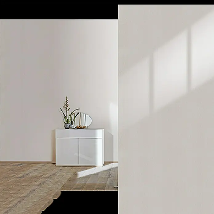 Knauf Sperrgrund - 5 kg, Weiß - Modernes, weißes Sideboard mit minimalistischem Design. Ideal für stilvolle Wohnräume.