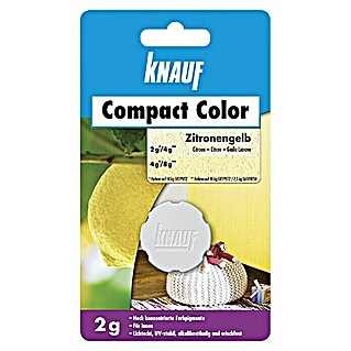 Knauf Putz-Abtönfarbe Compact Color (Zitrone, 2 g)