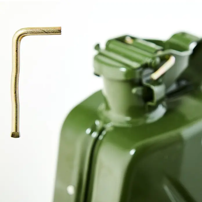 BW Sicherungsstift für Metall-Kraftstoffkanister, 3 Stk. -  - Goldfarbener L-förmiger Sicherungsstift für einen Benzinkanister.