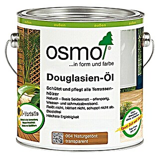 Osmo Douglasien-Öl 004 (Naturgetönt, 2,5 l, Seidenmatt, Natürliche pflanzliche Öle und Wachse)