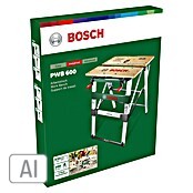 Bosch Spann- & Arbeitstisch PWB 600 (Arbeitshöhe: 834 mm, Arbeitsfläche: 680 x 680 mm)