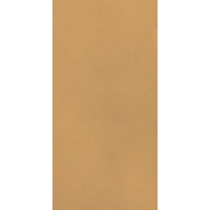 Feinsteinzeug in farbiger gelber Betonoptik 60x120 - Italienische Fliesen -  - Warme beigefarbene Oberfläche mit feiner, subtiler Textur.