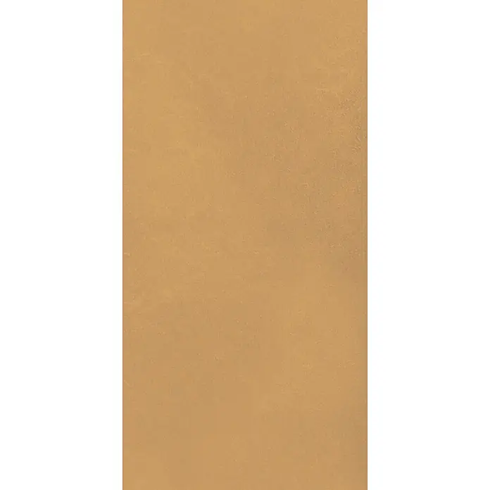 Feinsteinzeug in farbiger gelber Betonoptik 60x120 - Italienische Fliesen -  - Leicht strukturierte, warme beige Oberfläche.
