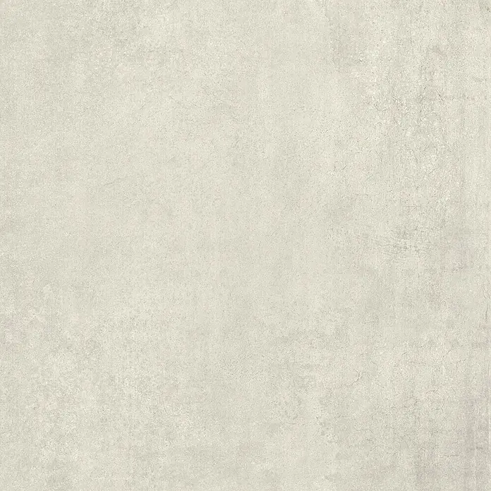 Feinsteinzeug in zeitgenössischer weißer Betonoptik 60x60 - Ital. Fliesen - 