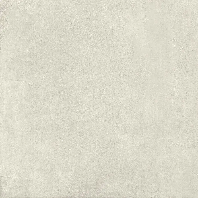 Feinsteinzeug in zeitgenössischer weißer Betonoptik 60x60 - Ital. Fliesen - 