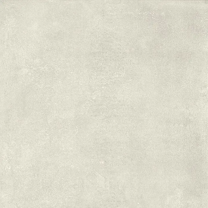 Feinsteinzeug in zeitgenössischer weißer Betonoptik 60x60 - Ital. Fliesen - 