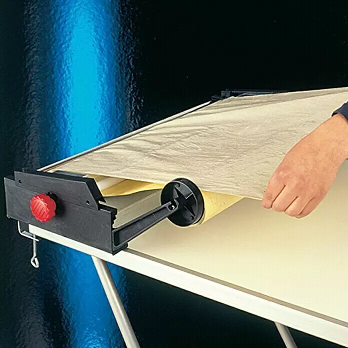 Decora Tapetenkleistergerät - Geeignet für: Euro Rollen 53 cm - Anwendungsbeispiel