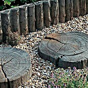 EHL Gehwegplatte Trittplatte Baumscheibe (Naturbraun, Durchmesser: 300 mm - 450 mm, Stonewood, Beton)