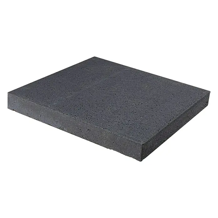 EHL Gehwegplatte - 30 x 30 x 5 cm, Anthrazit, Beton - Hier ist ein Betonpflasterstein in dunkler Farbe, der sich ideal für Garten- und Landschaftsbau eignet. Seine robuste Oberfläche macht ihn widerstandsfähig.