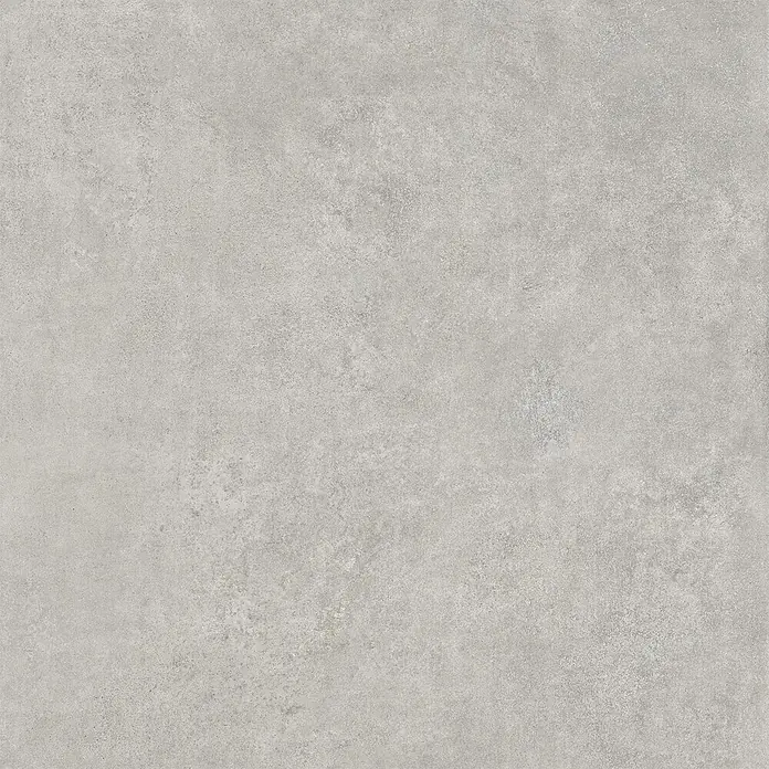 Feinsteinzeug in moderner hellgrauer Betonoptik 80x80 - Ital. Fliesen -  - Hellgraue Betonoptik-Textur, ideal für moderne Böden oder Wände.