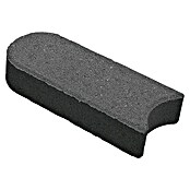 Mähstein (Anthrazit, 22 x 10 x 4,5 cm, Beton)