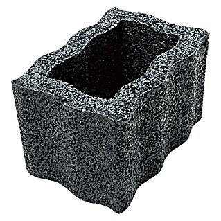 Christoph Plantenbaksteen Bloembak (Antraciet, 30 x 20 x 20 cm, Beton)