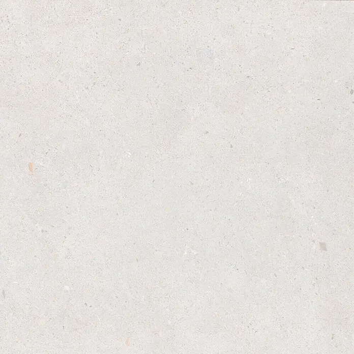 Feinsteinzeug in matter weißer Betonoptik 60x60 - Italienische Fliesen - 