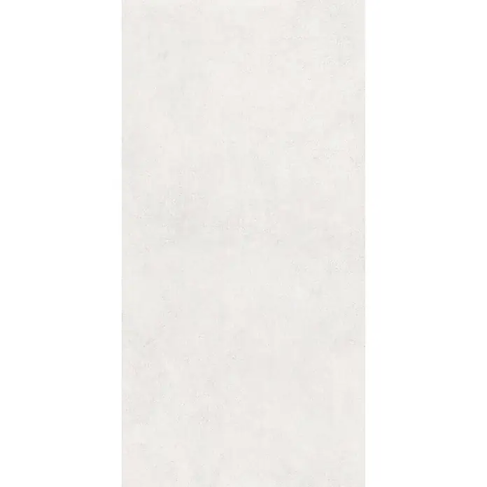 Feinsteinzeug in moderner weißer Betonoptik 60x120 - Italienische Fliesen - 