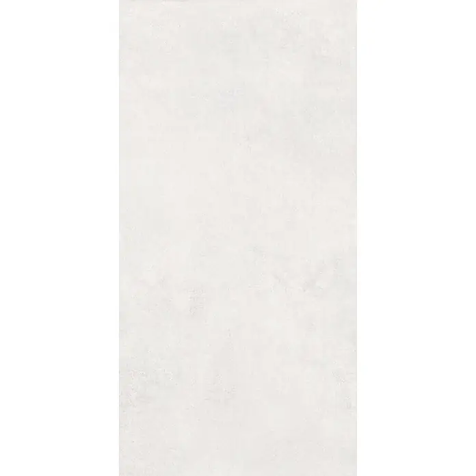 Feinsteinzeug in moderner weißer Betonoptik 60x120 - Italienische Fliesen - 