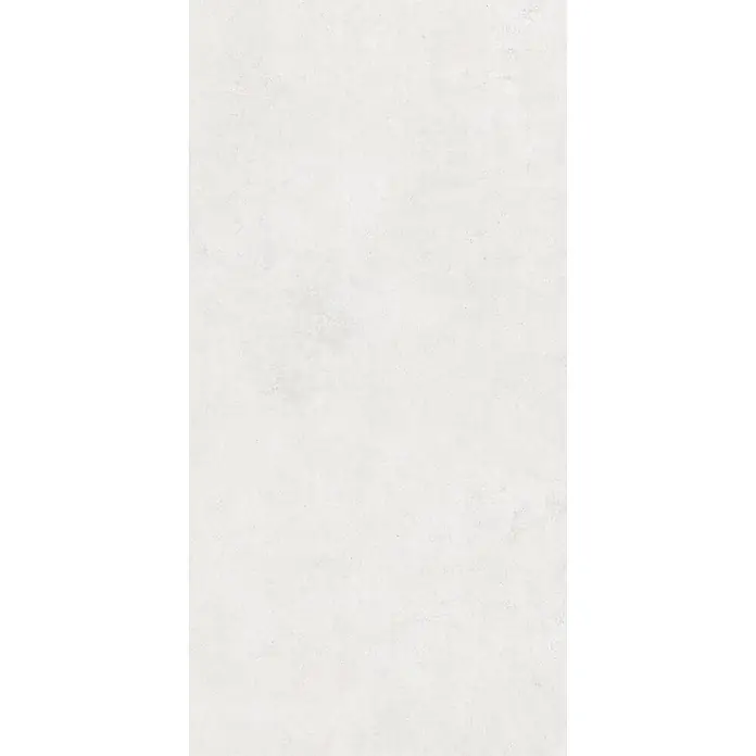 Feinsteinzeug in moderner weißer Betonoptik 60x120 - Italienische Fliesen - 