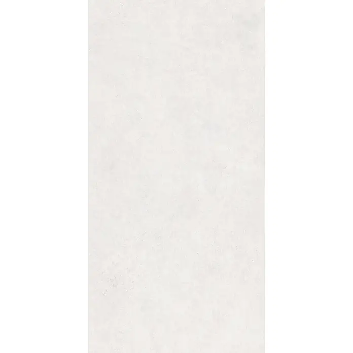 Feinsteinzeug in moderner weißer Betonoptik 60x120 - Italienische Fliesen - 