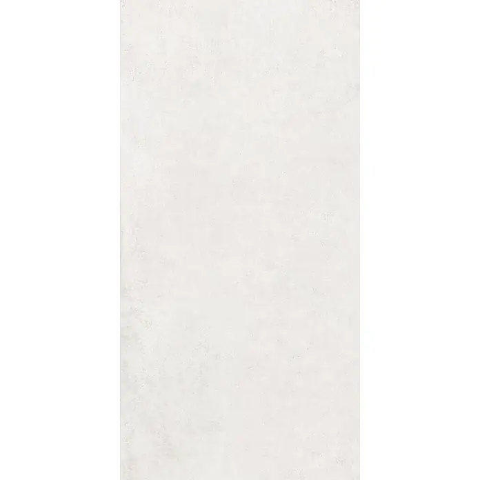 Feinsteinzeug in moderner weißer Betonoptik 60x120 - Italienische Fliesen - 