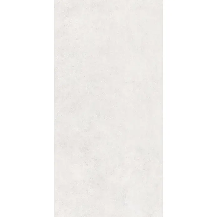Feinsteinzeug in moderner weißer Betonoptik 60x120 - Italienische Fliesen - 