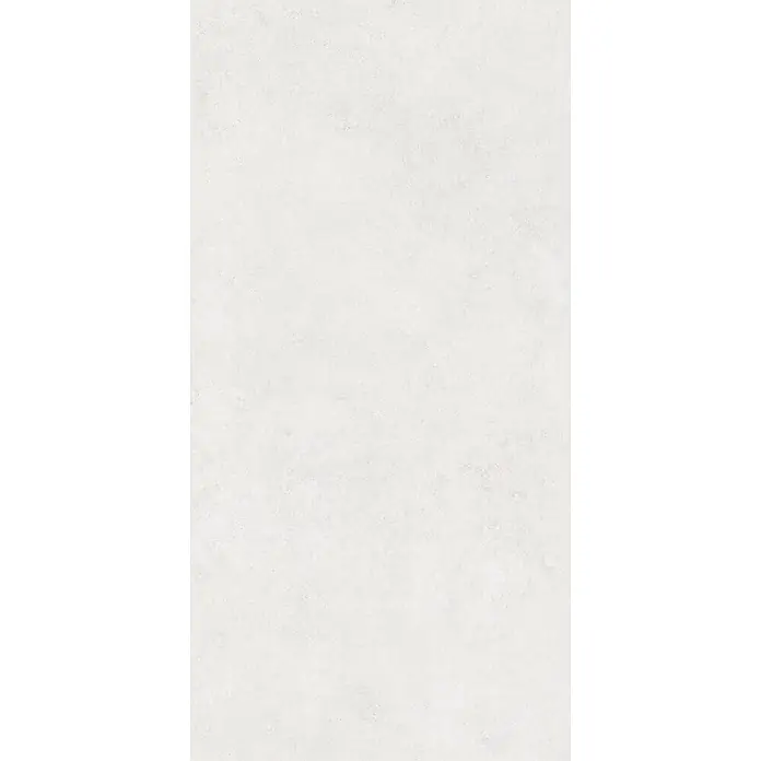 Feinsteinzeug in moderner weißer Betonoptik 60x120 - Italienische Fliesen - 
