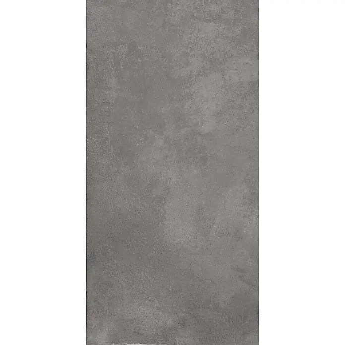 Feinsteinzeug in gewachster anthrazitfarbener Betonoptik 60x120 -  - Strukturierte graue Betonoptik-Oberfläche, ideal für Industrie- oder minimalistisches Design.