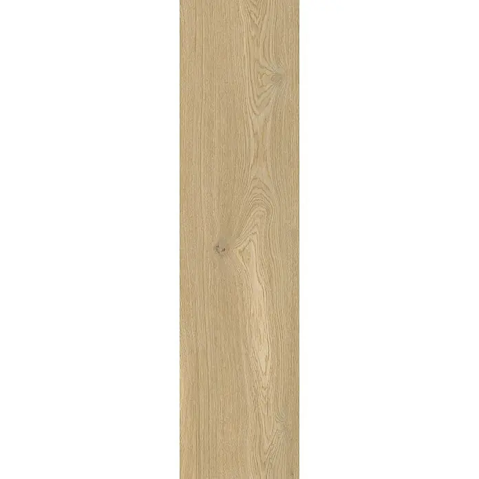 Feinsteinzeug in hellmatter brauner Holzoptik 30x120, Ret - Ital. Fliesen -  - Helle braune Holzmaserung mit natürlichen Mustern und Variationen.