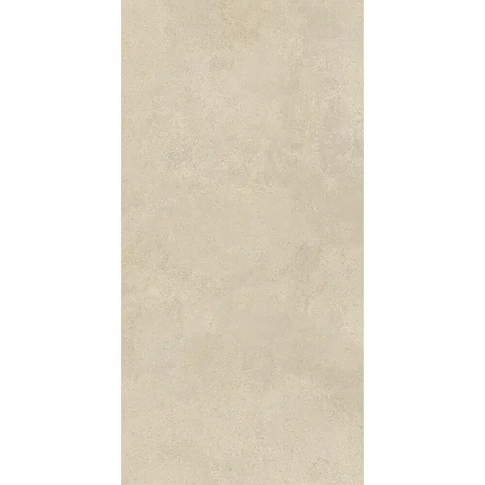 Feinsteinzeug in strukturierter hellbeiger Betonoptik 60x120 -  - Helle beige strukturierte Oberfläche, Stein- oder Betonoptik.