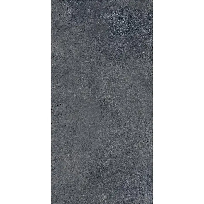 Feinsteinzeug in schwarzer Betonoptik 30x60 - Italienische Fliesen -  - Dunkelgraue, betonartige Texturfläche.