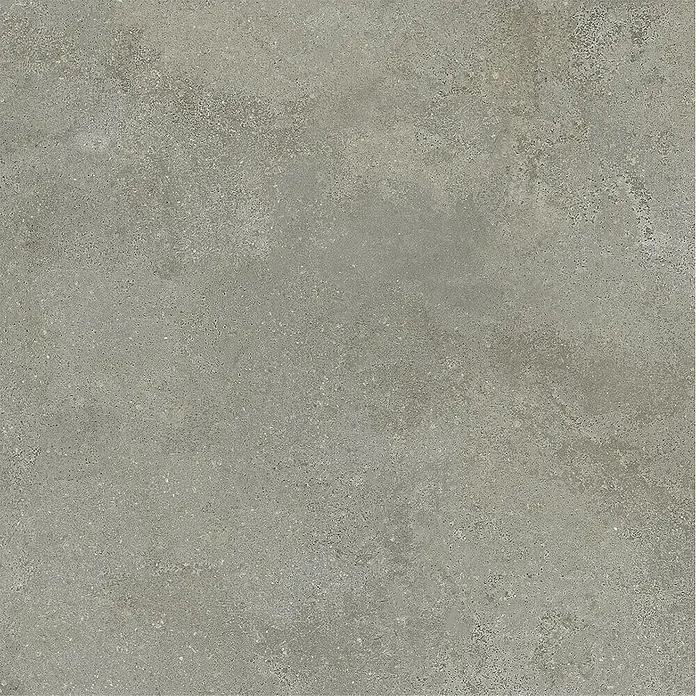 Feinsteinzeug in strukturierter mittelgrauer Betonoptik 80x80 -  - Texturierte graue Betonoptik-Oberfläche, ideal für moderne Böden oder Wände.