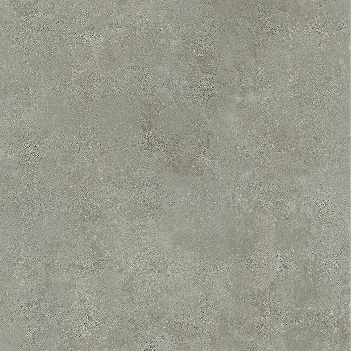 Feinsteinzeug in strukturierter mittelgrauer Betonoptik 80x80 -  - Texturierte dunkelgraue Fliese in Betonoptik.