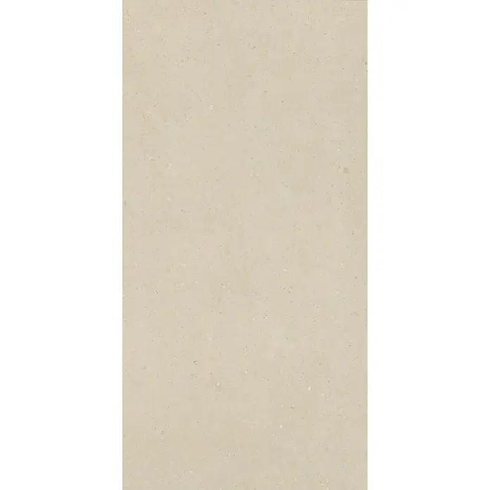 Feinsteinzeug in matter beiger Betonoptik 60x120 - Italienische Fliesen -  - Helle beige gesprenkelte Fliesenstruktur.