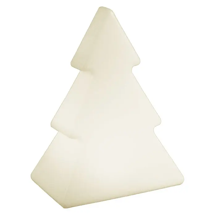 New Garden Árbol de Navidad de LEDs Pinus - Para exterior, 160 cm, 1 ud., Color de luz: Blanco neutro, Funcionamiento en red - Lámpara de árbol de Navidad crema claro de dos niveles.