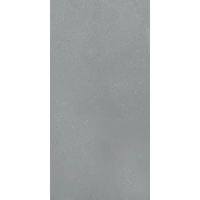 Feinsteinzeug in farbiger hellgrauer Betonoptik 60x120 - Ital. Fliesen -  - Dezent strukturierte, gleichmäßige graue Oberfläche.