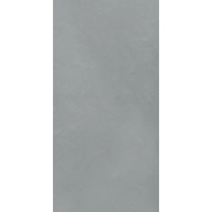 Feinsteinzeug in farbiger hellgrauer Betonoptik 60x120 - Ital. Fliesen -  - Helle graue Oberfläche mit einer subtilen Textur.