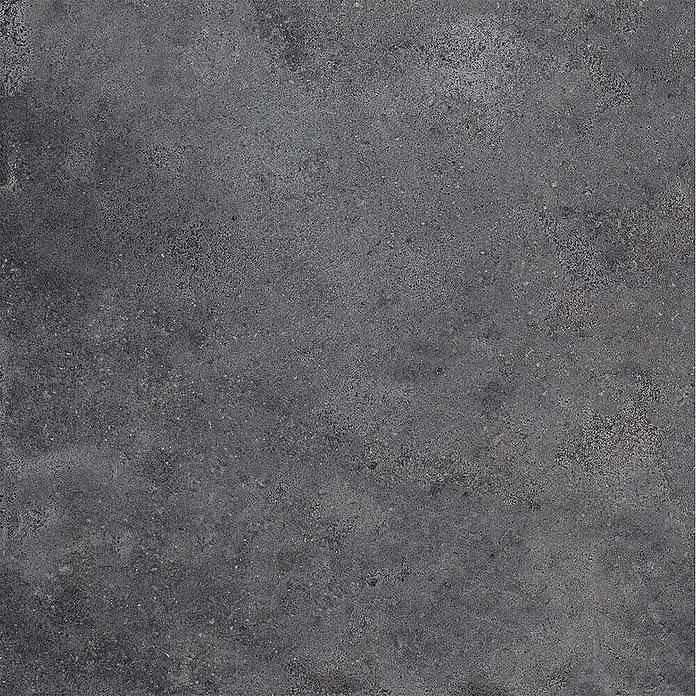 Feinsteinzeug strukturiert schwarz Betonoptik 60x60 - Italienische Fliesen -  - Dunkelgraue Beton- oder Steinoptik Fliese mit Struktur.