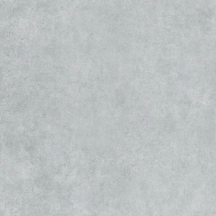 Feinsteinzeug in hellgrauer Betonoptik 120x120 - Italienische Fliesen -  - Hellgraue Betontextur mit leichter Maserung.