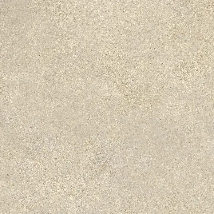 Feinsteinzeug-Bodenfliese hellbeiger Betonoptik 60x60 - Ital. Fliesen -  - Helle beige strukturierte Oberfläche, wie Naturstein oder Beton, geeignet für Böden oder Wände.