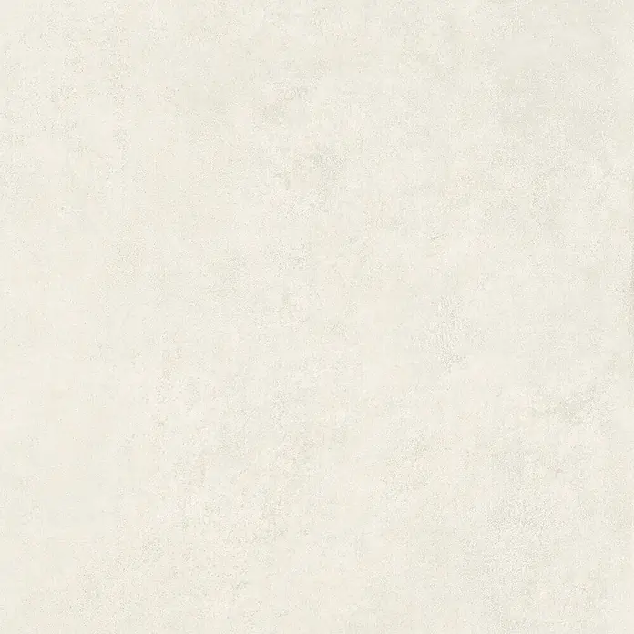 Feinsteinzeug in moderner weißer Betonoptik 80x80 - Italienische Fliesen -  - Hellbeige, leicht texturierte Oberfläche mit Beton- oder Steinoptik.