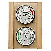Weka Hygro- & Thermometer-Set (Temperaturbereich Thermometer: 0 °C bis +120 °C, Messbereich Hygrometer: 0 - 100 % r.F.)