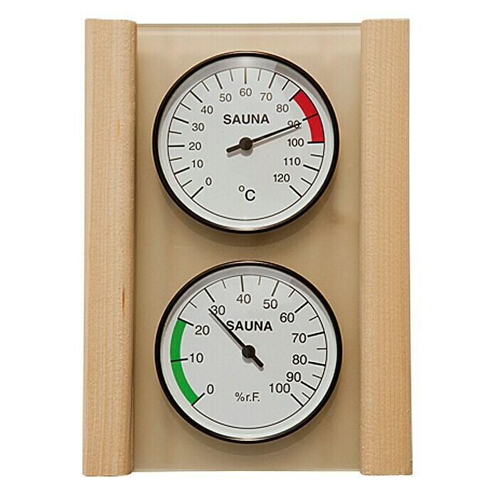 Weka Hygro- & Thermometer-SetTemperaturbereich Thermometer: 0 °C bis +120 °C, Messbereich Hygrometer: 0 - 100 % r.F. Unknown