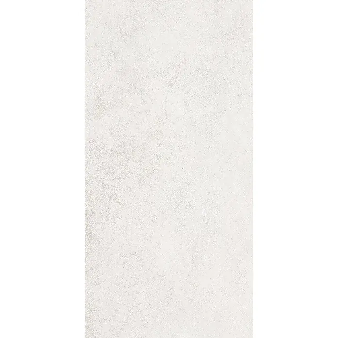 Feinsteinzeug in weißer Betonoptik 30x60 - Italienische Fliesen -  - Hellgraue strukturierte Oberfläche mit subtilen Variationen.