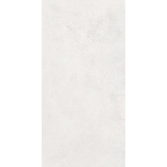 Feinsteinzeug in weißer Betonoptik 30x60 - Italienische Fliesen -  - Helle, leicht strukturierte Beton- oder Steinoberfläche.