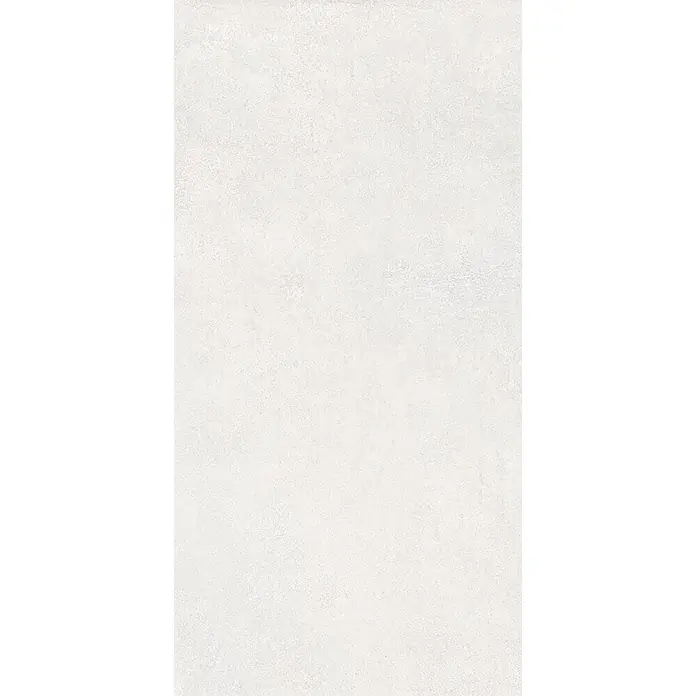 Feinsteinzeug in weißer Betonoptik 30x60 - Italienische Fliesen -  - Weißgraue strukturierte Oberfläche, feinkörnig und matt.