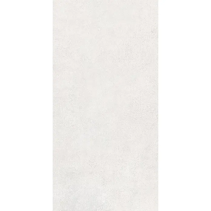 Feinsteinzeug in weißer Betonoptik 30x60 - Italienische Fliesen -  - Hellgraue, dezent texturierte Oberfläche.