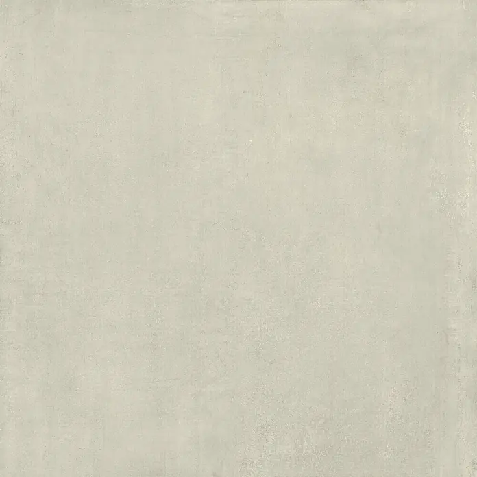 Feinsteinzeug in zeitgenössischer eisweißer Betonoptik 80x80 -  - Hellbeigegraue Betontextur mit subtiler, melierter Oberfläche.