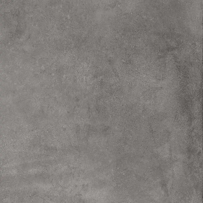 Feinsteinzeug in gewachster anthrazitfarbener Betonoptik 60x60 -  - Dunkelgraue Beton- oder Steinstruktur mit feinen Nuancen.