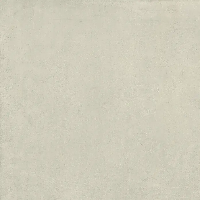 Feinsteinzeug in zeitgenössischer eisweißer Betonoptik 80x80 -  - Hellgraue Betontextur mit subtilen Oberflächenvariationen.