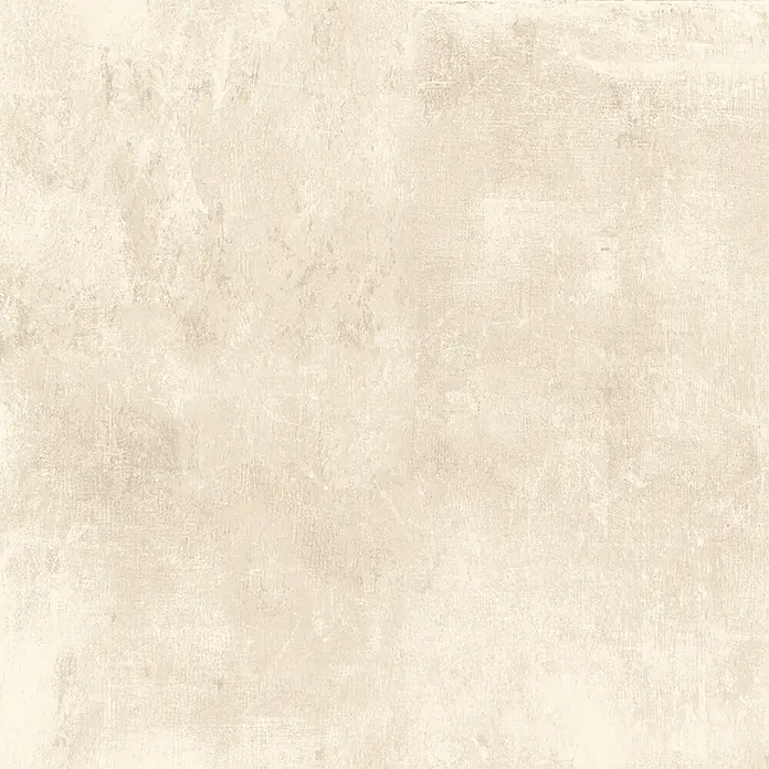 Feinsteinzeug in elfenbeinfarbener Harzoptik 60x60 - Italienische Fliesen -  - Hellbeige, verwitterter Texturhintergrund.