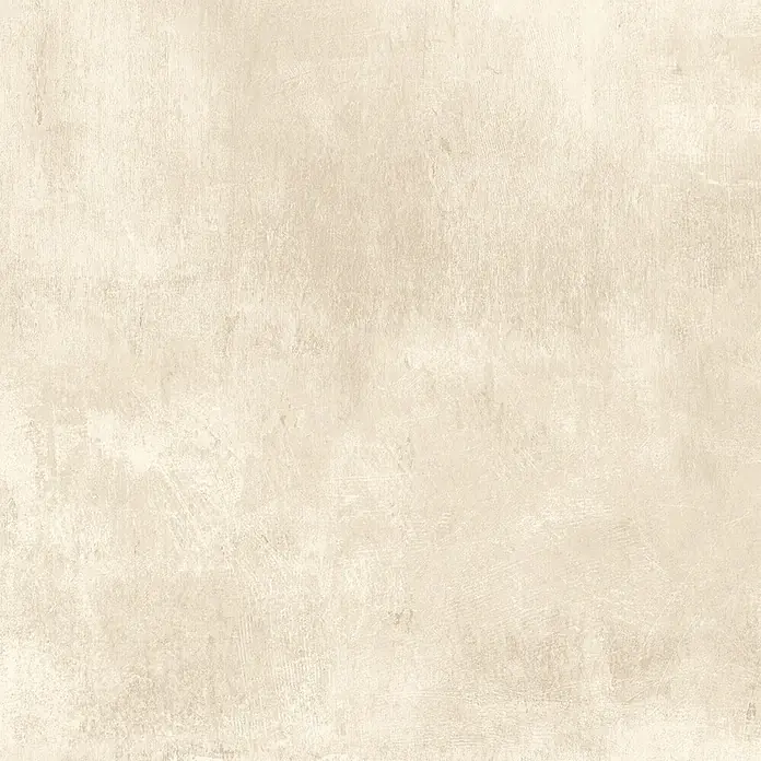 Feinsteinzeug in elfenbeinfarbener Harzoptik 60x60 - Italienische Fliesen -  - Hellbeige, abgenutzte Textur mit feinen Kratzern und Sprenkeln.